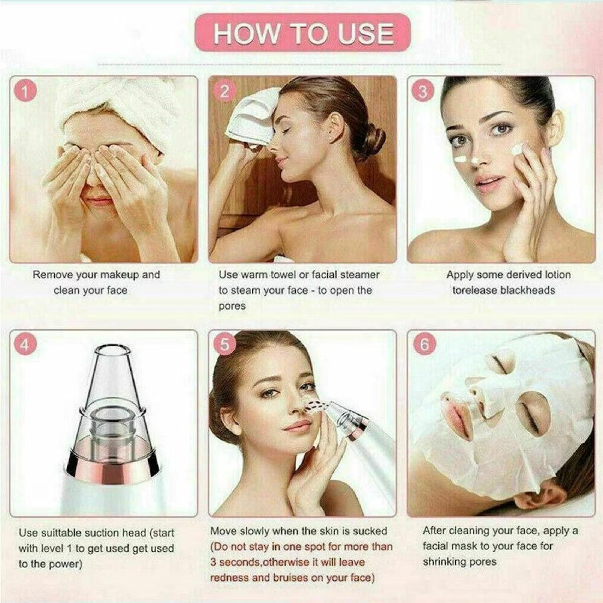 Advanced Blackhead Remover & Skin Rejuvenation Device