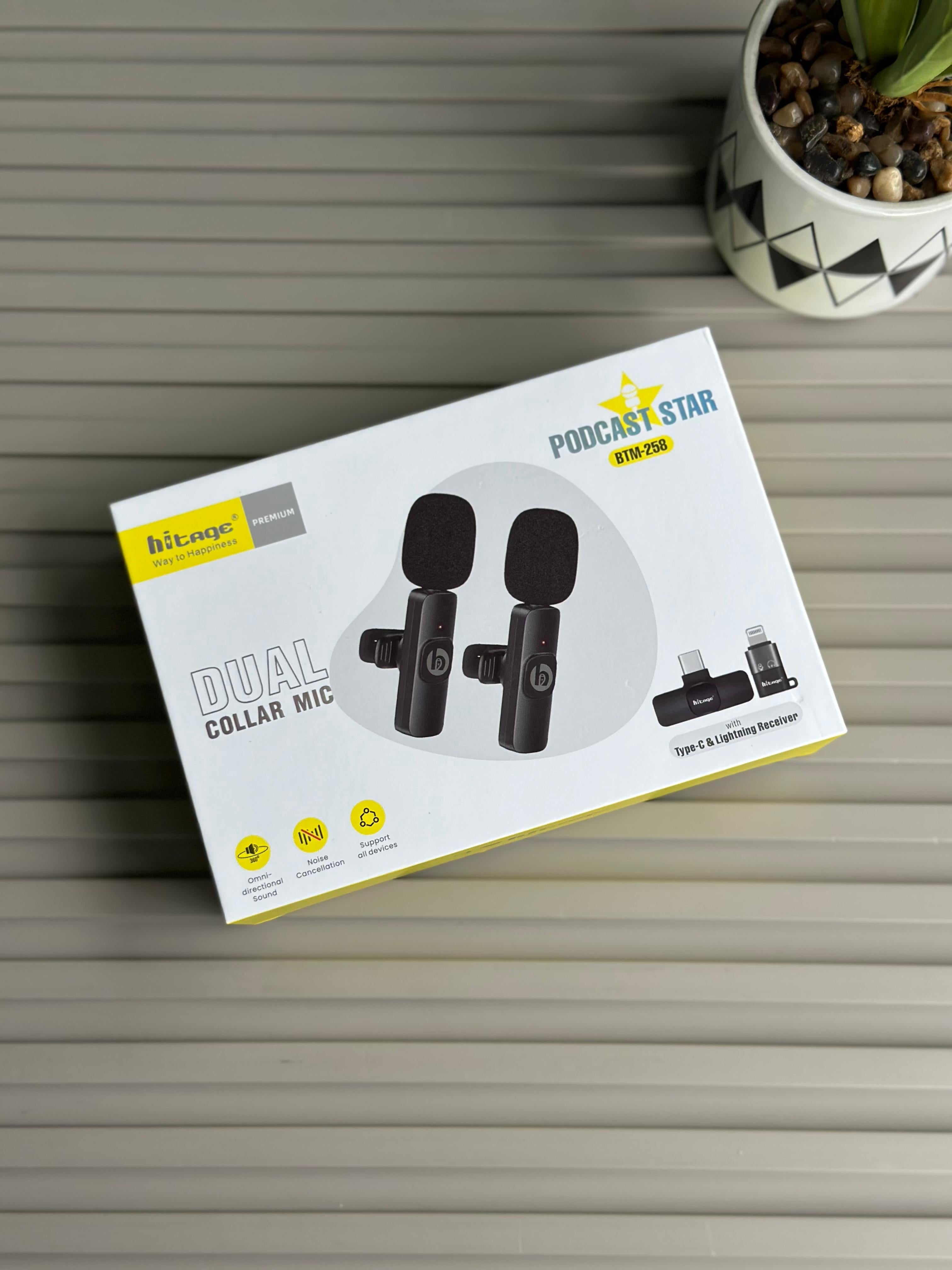 Ultimate Creator Combo – Gimbal Stabilizer + Premium Mic