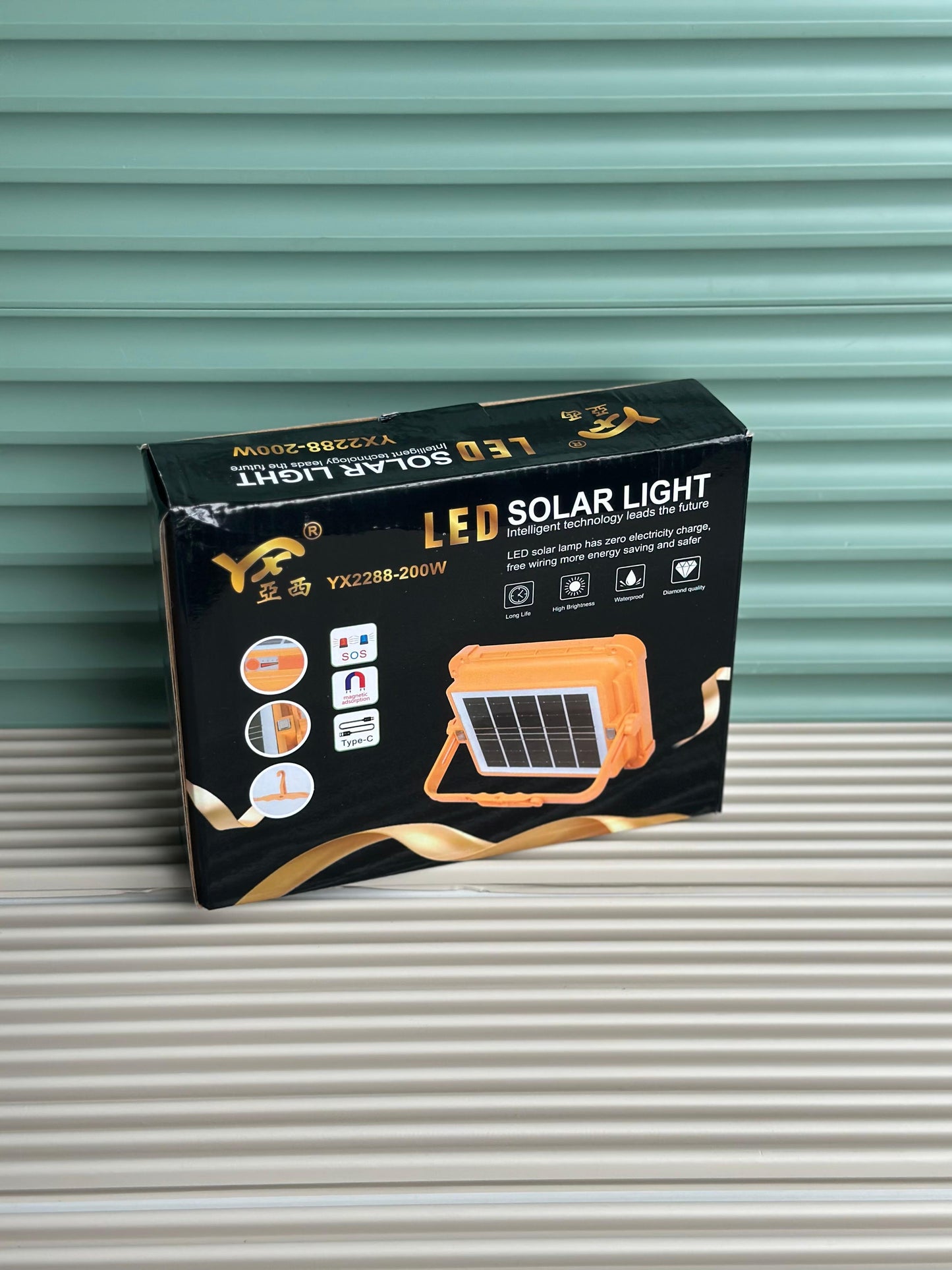 YX 200W Intelligent LED Solar Light – Powerful, Portable & Energy-Efficient Lighting Solution